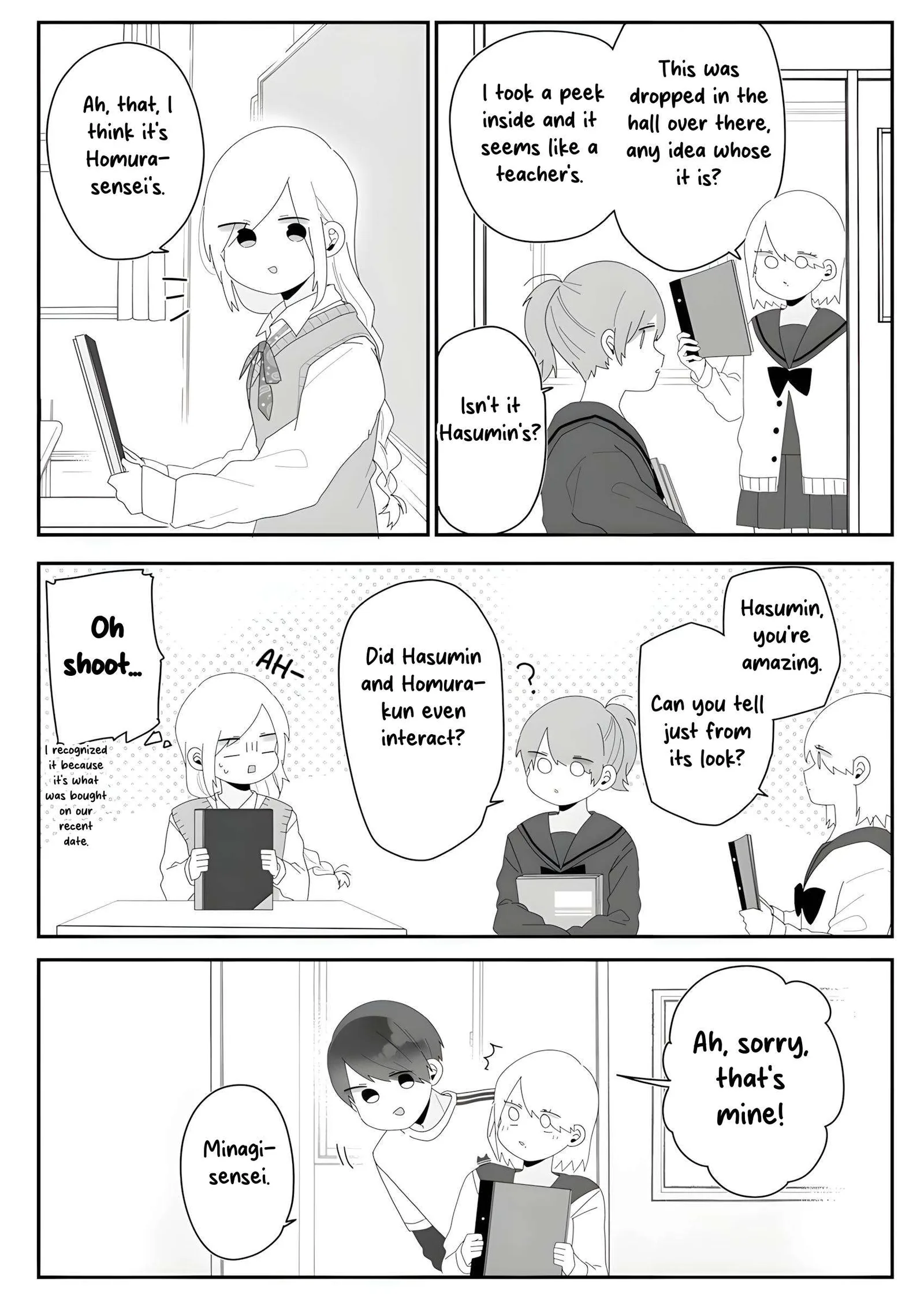 Sensei Nishii - Homura-sensei wa Tabun Motenai Chapter 11 page 1