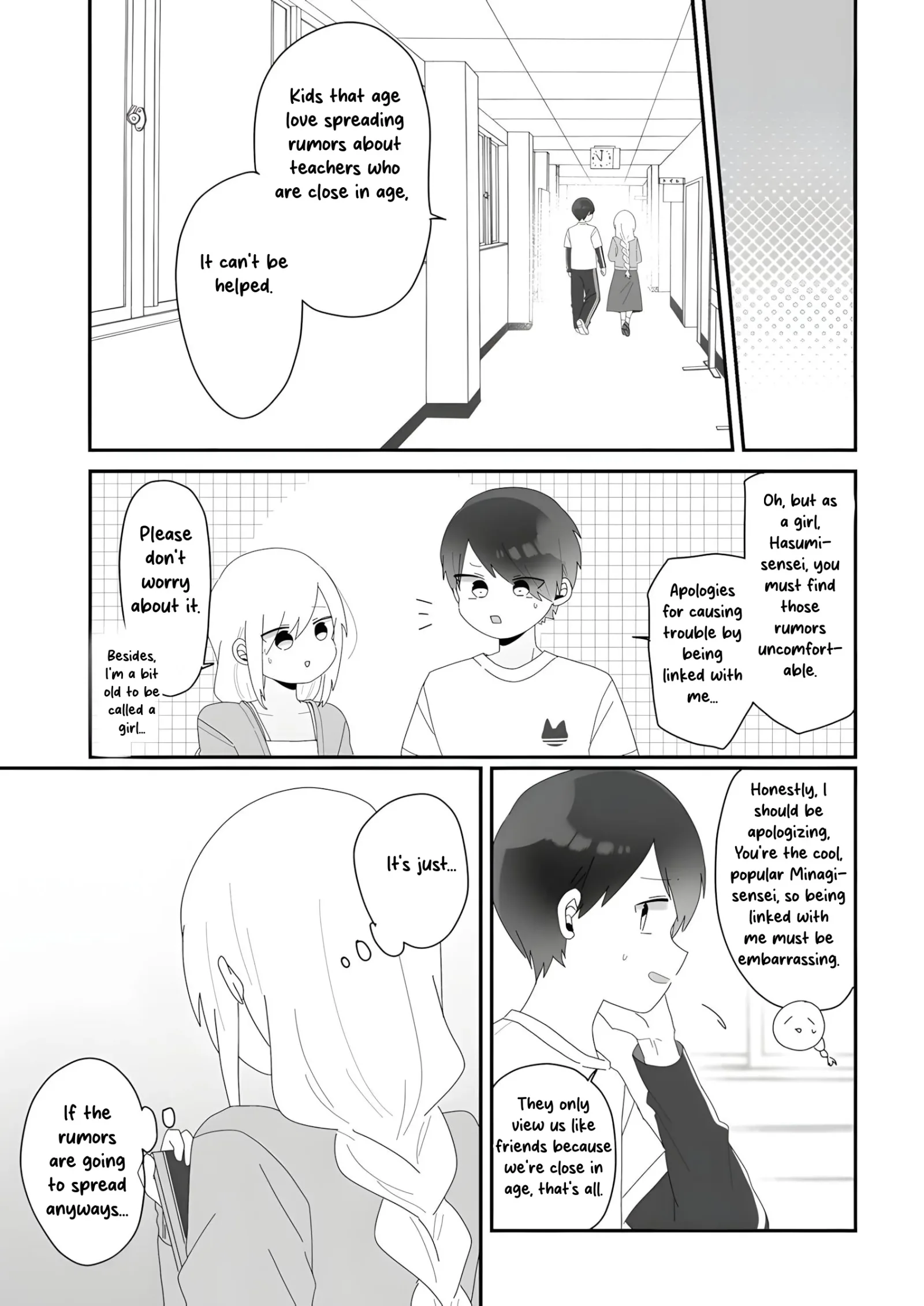 Sensei Nishii - Homura-sensei wa Tabun Motenai Chapter 2 page 1