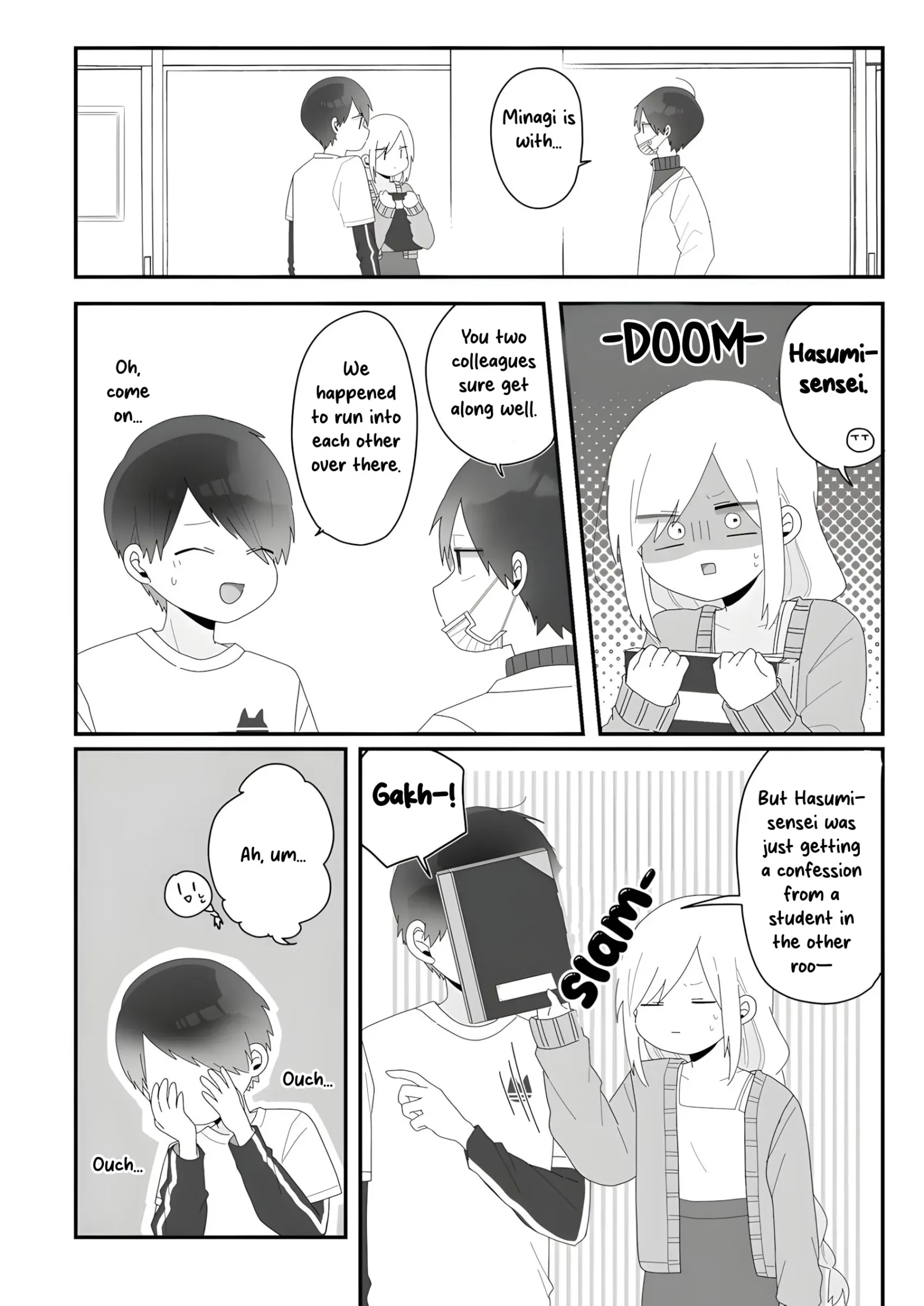 Sensei Nishii - Homura-sensei wa Tabun Motenai Chapter 2 page 3