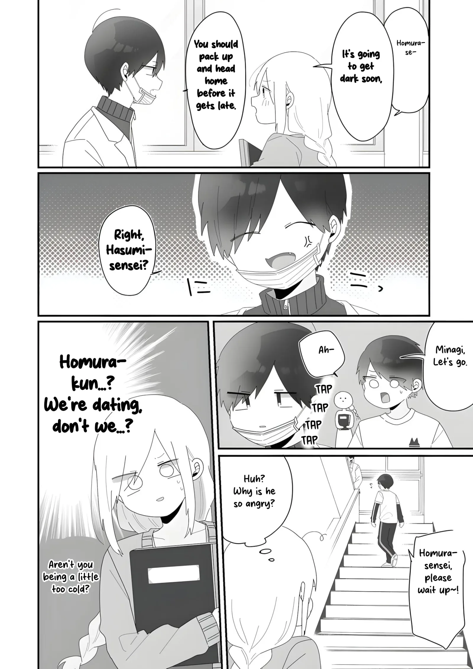 Sensei Nishii - Homura-sensei wa Tabun Motenai Chapter 2 page 4