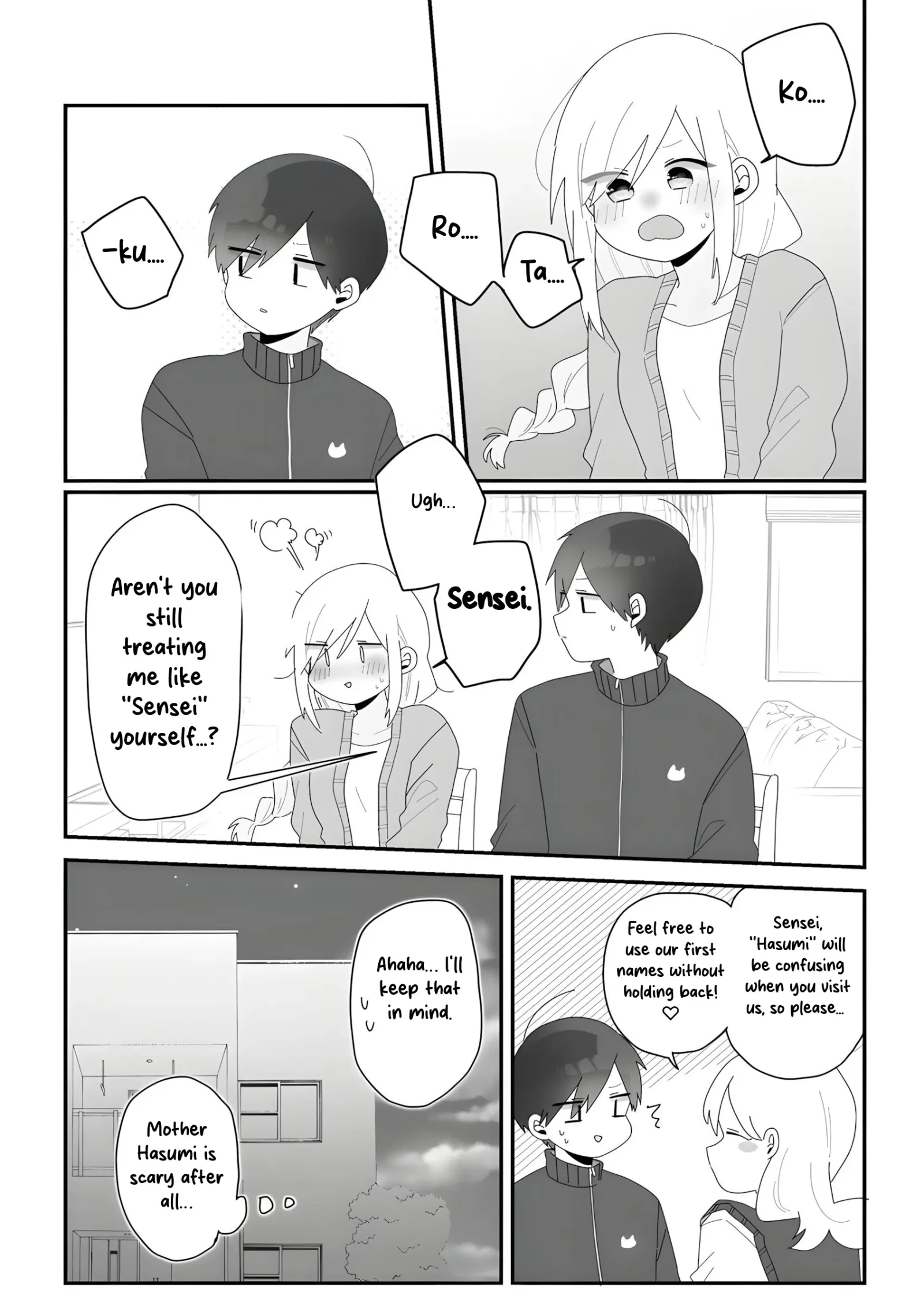 Sensei Nishii - Homura-sensei wa Tabun Motenai Chapter 3 page 13