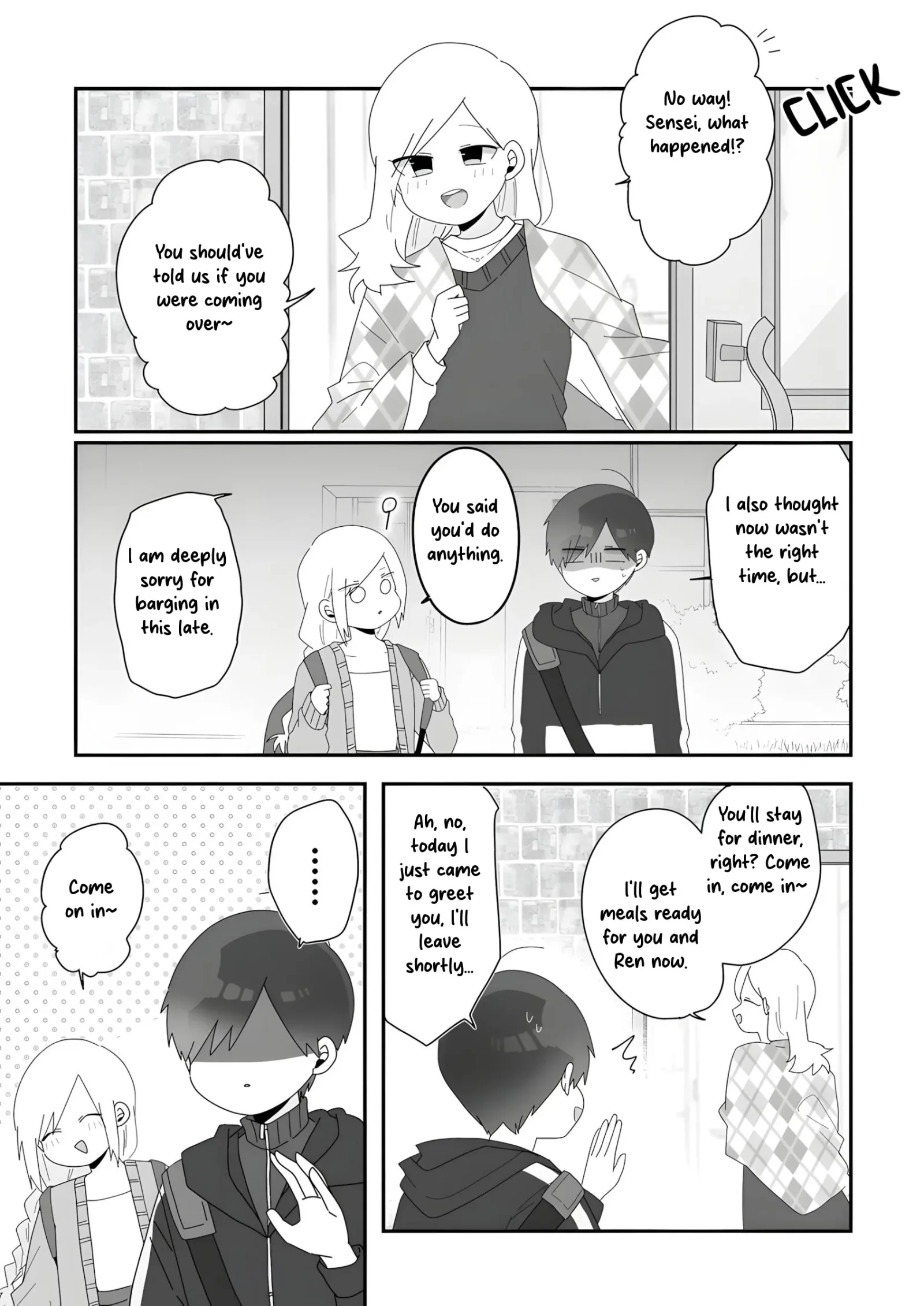 Sensei Nishii - Homura-sensei wa Tabun Motenai Chapter 3 page 1