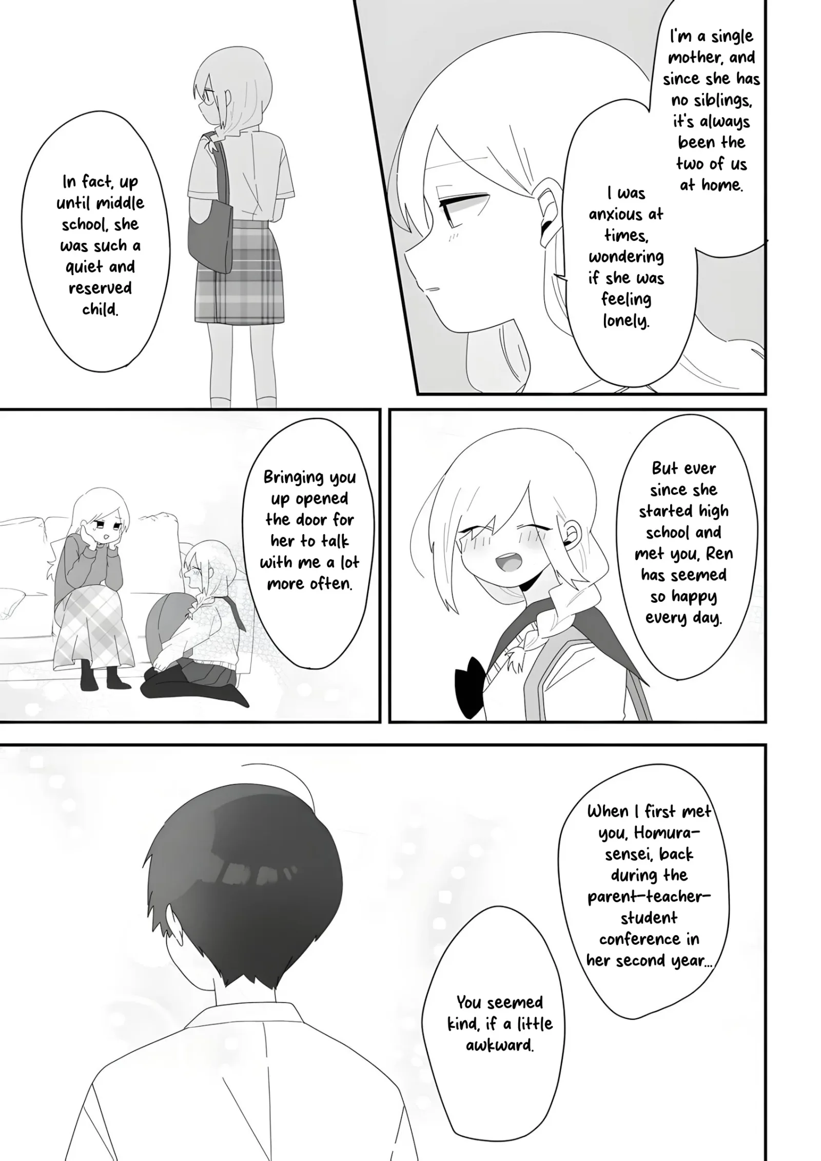 Sensei Nishii - Homura-sensei wa Tabun Motenai Chapter 3 page 9