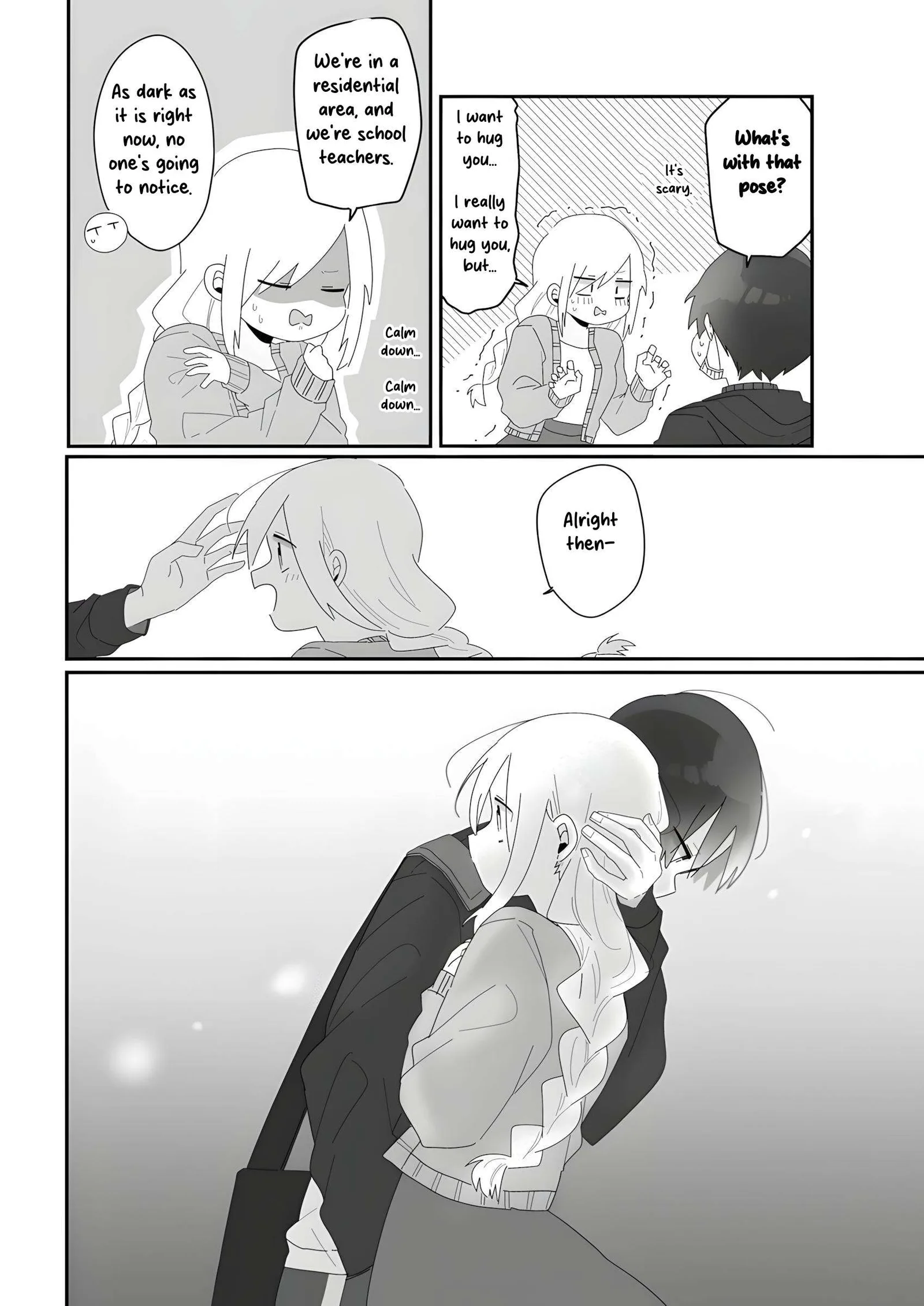 Sensei Nishii - Homura-sensei wa Tabun Motenai Chapter 4 page 8