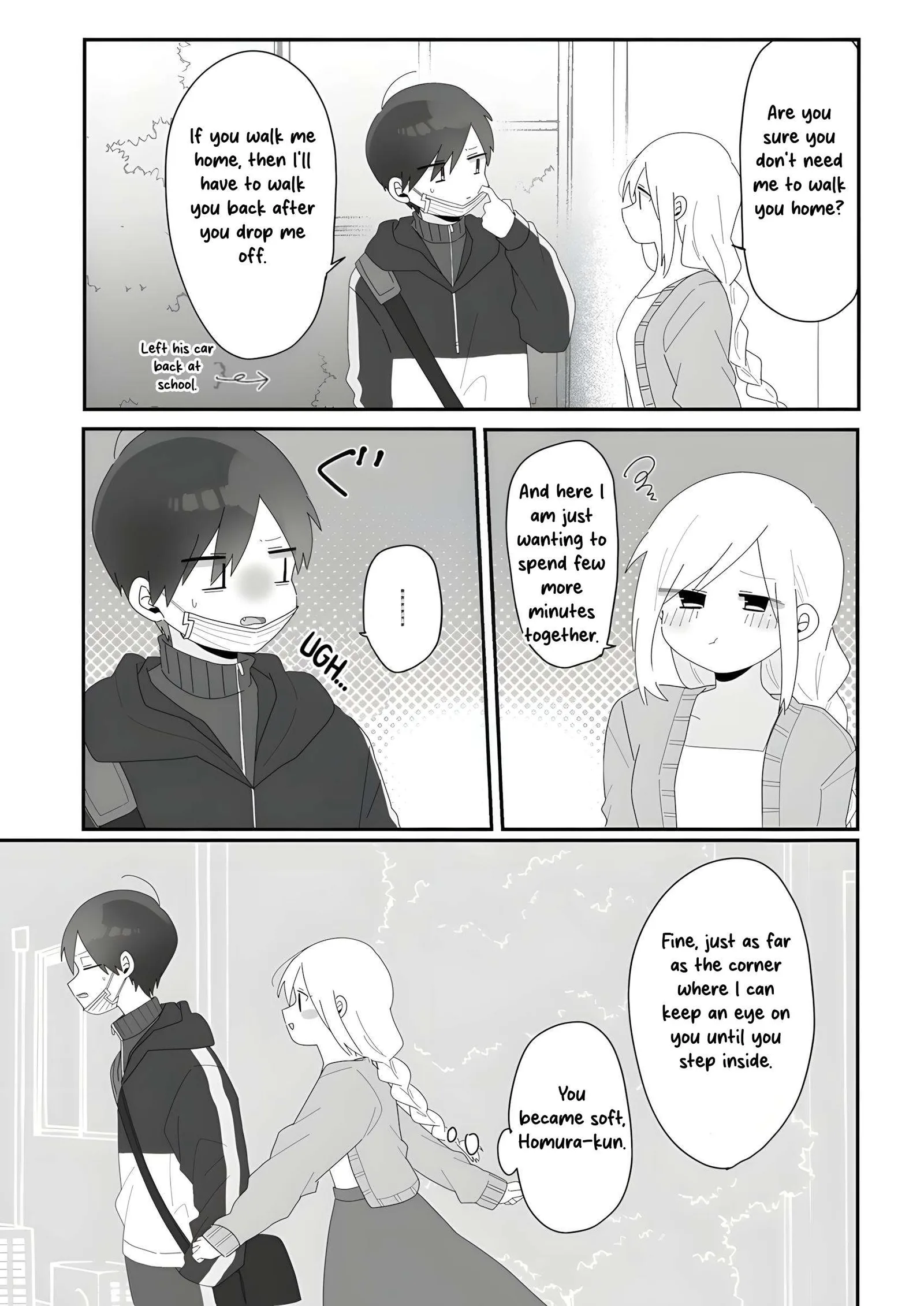 Sensei Nishii - Homura-sensei wa Tabun Motenai Chapter 4 page 1