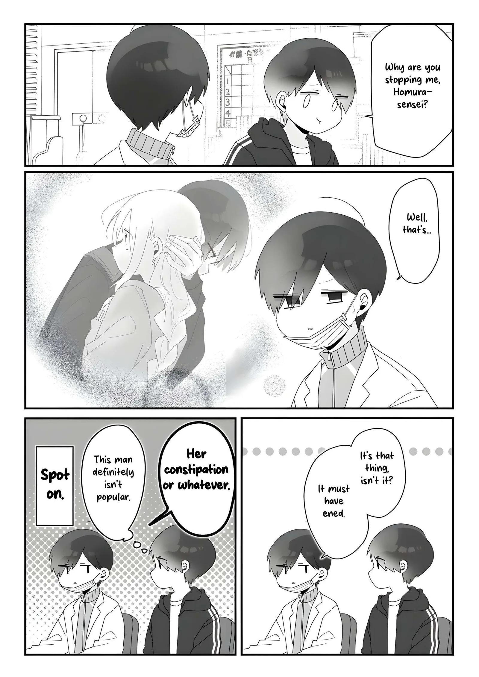 Sensei Nishii - Homura-sensei wa Tabun Motenai Chapter 5 page 2