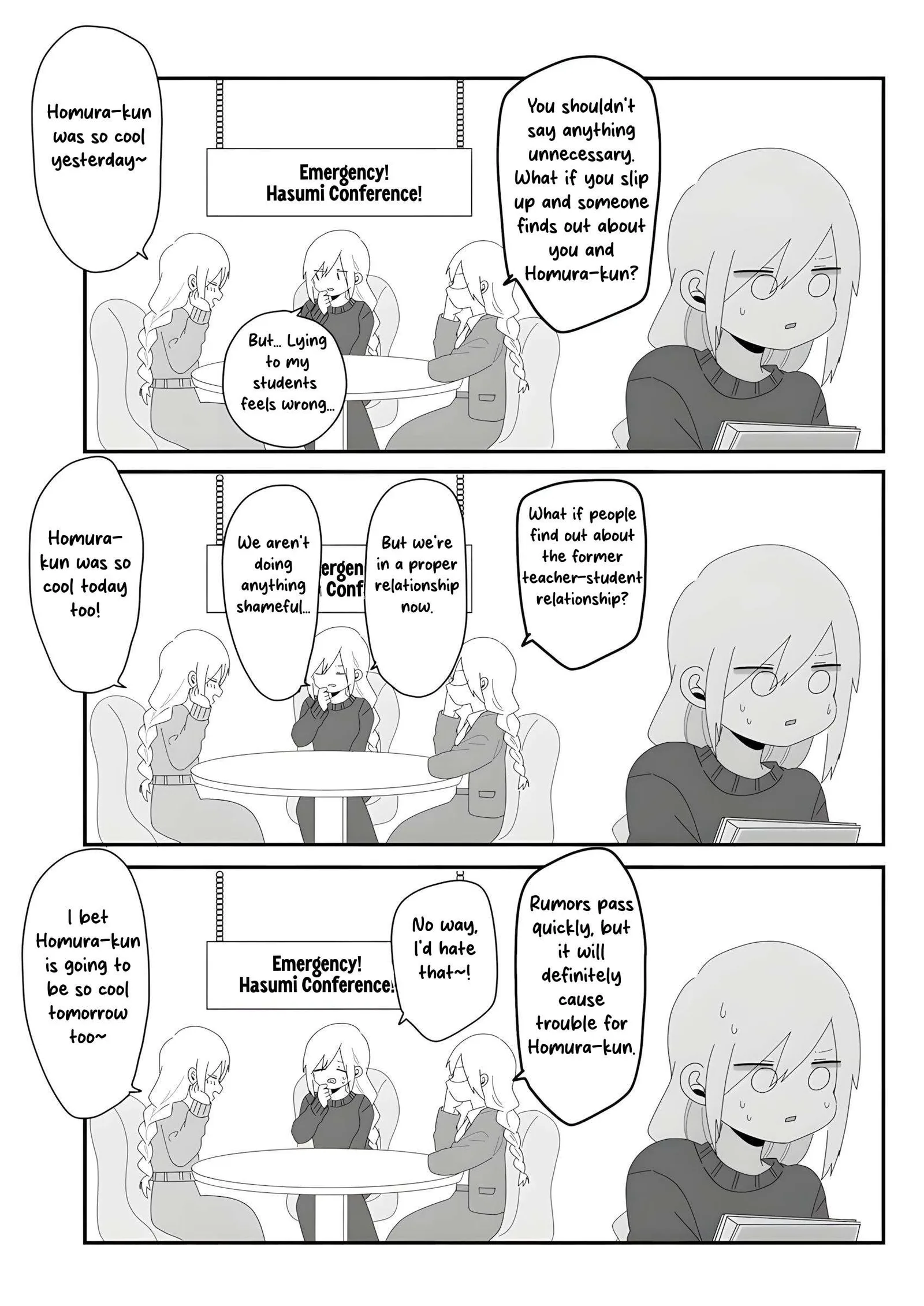 Sensei Nishii - Homura-sensei wa Tabun Motenai Chapter 5 page 5