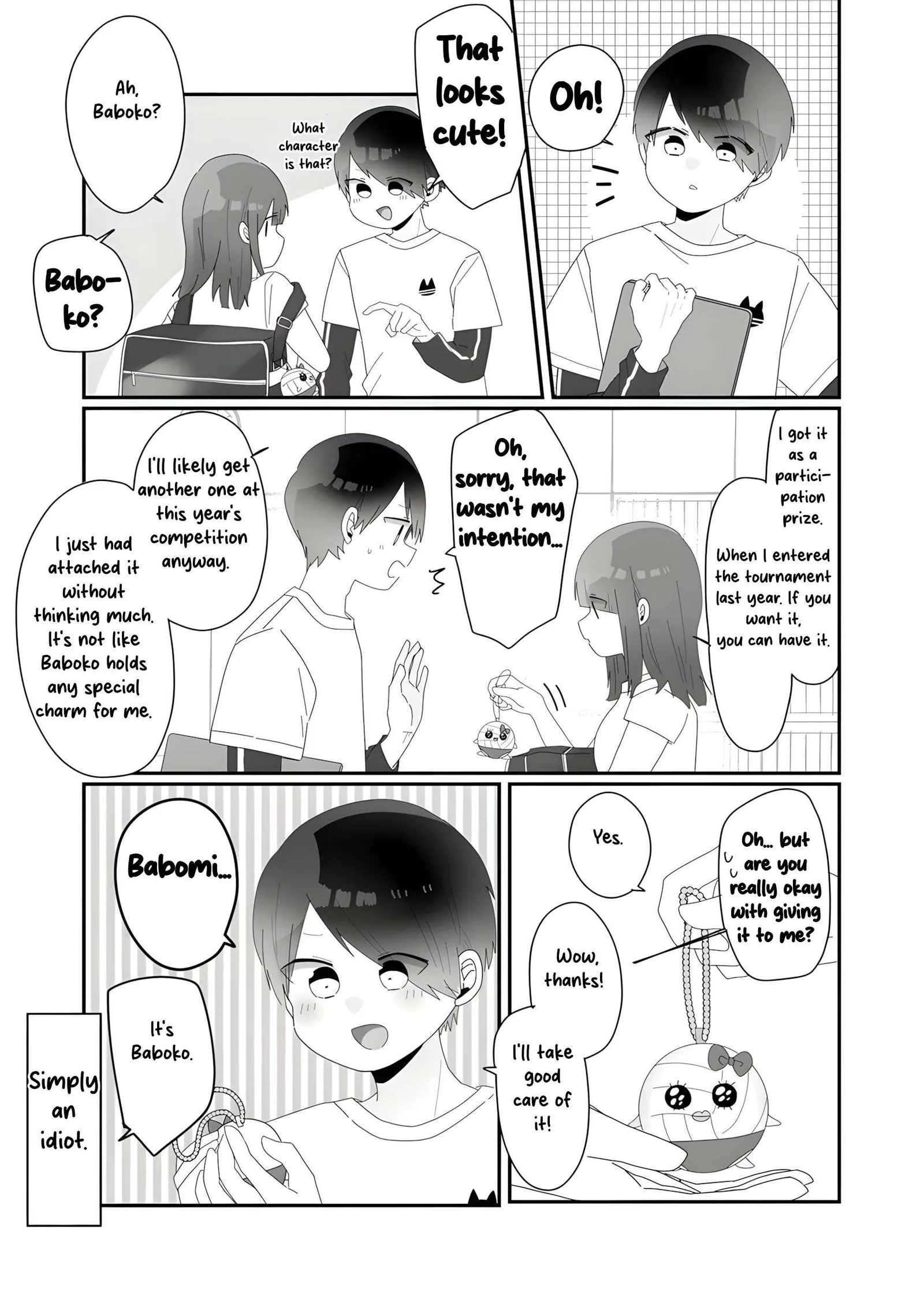 Sensei Nishii - Homura-sensei wa Tabun Motenai Chapter 6.5 page 3