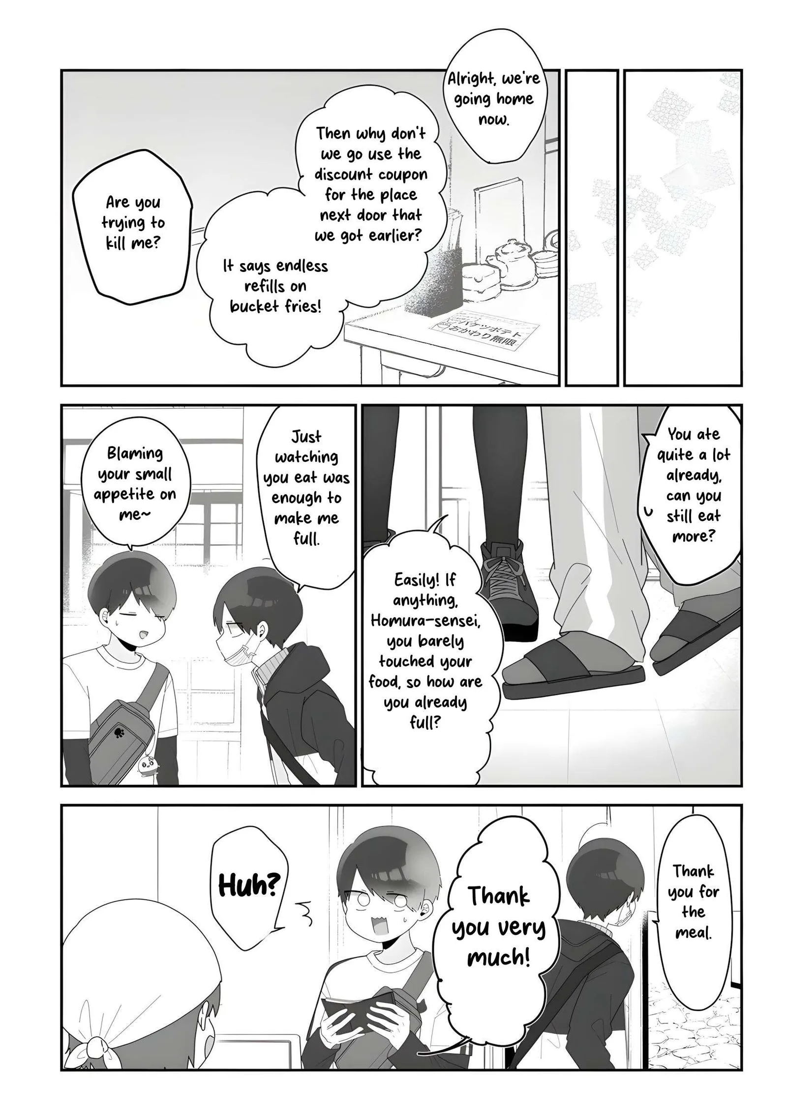 Sensei Nishii - Homura-sensei wa Tabun Motenai Chapter 7 page 12