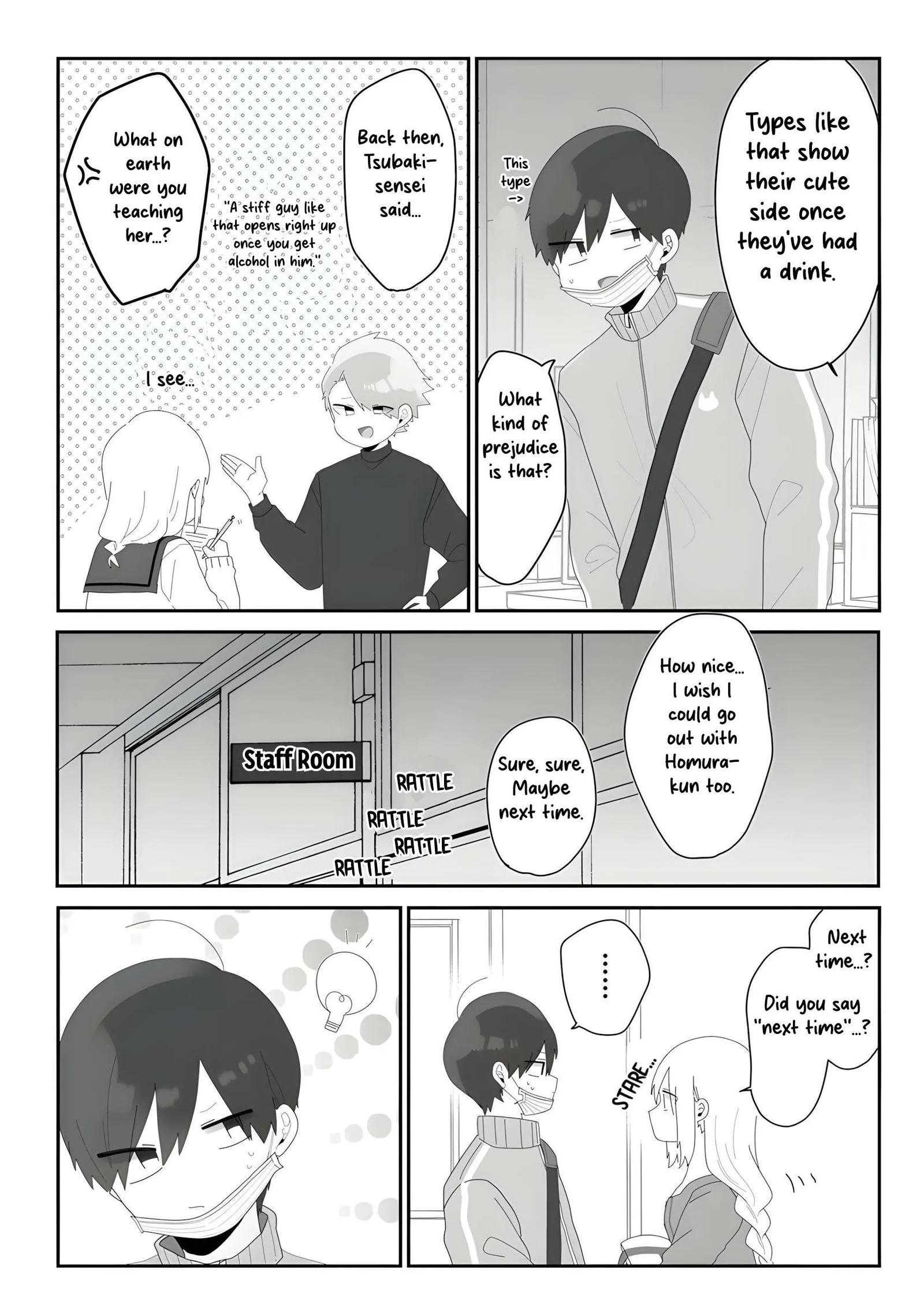 Sensei Nishii - Homura-sensei wa Tabun Motenai Chapter 7 page 16