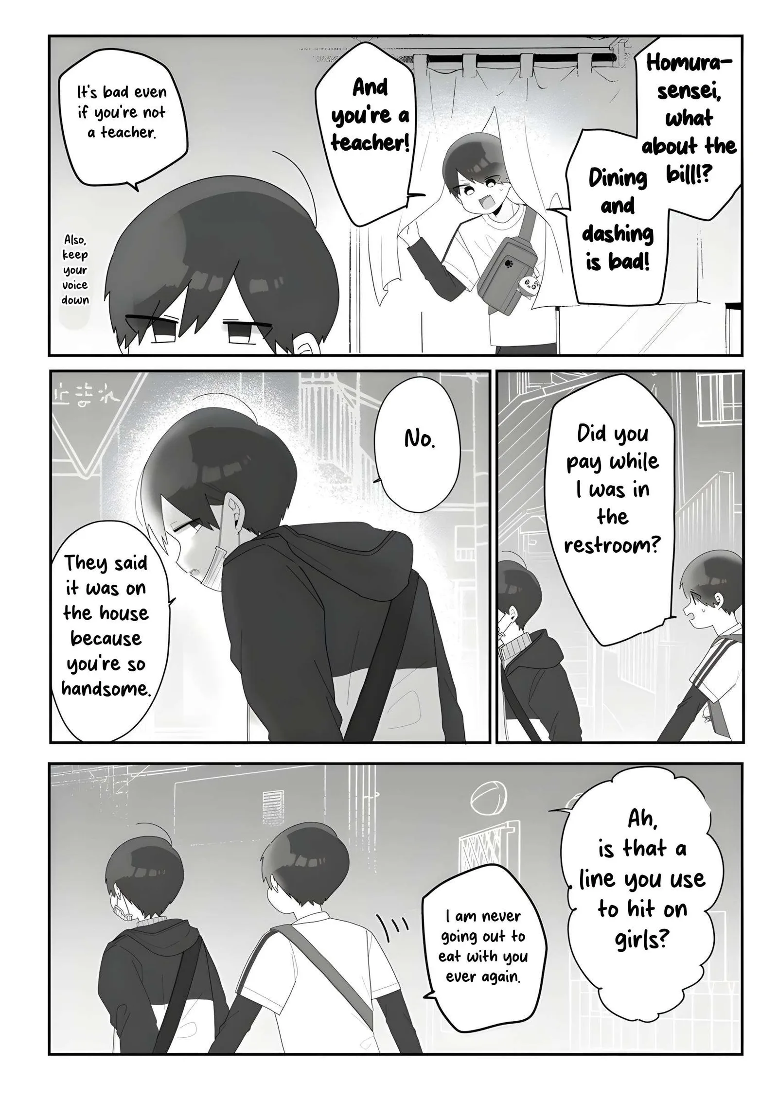 Sensei Nishii - Homura-sensei wa Tabun Motenai Chapter 7 page 13