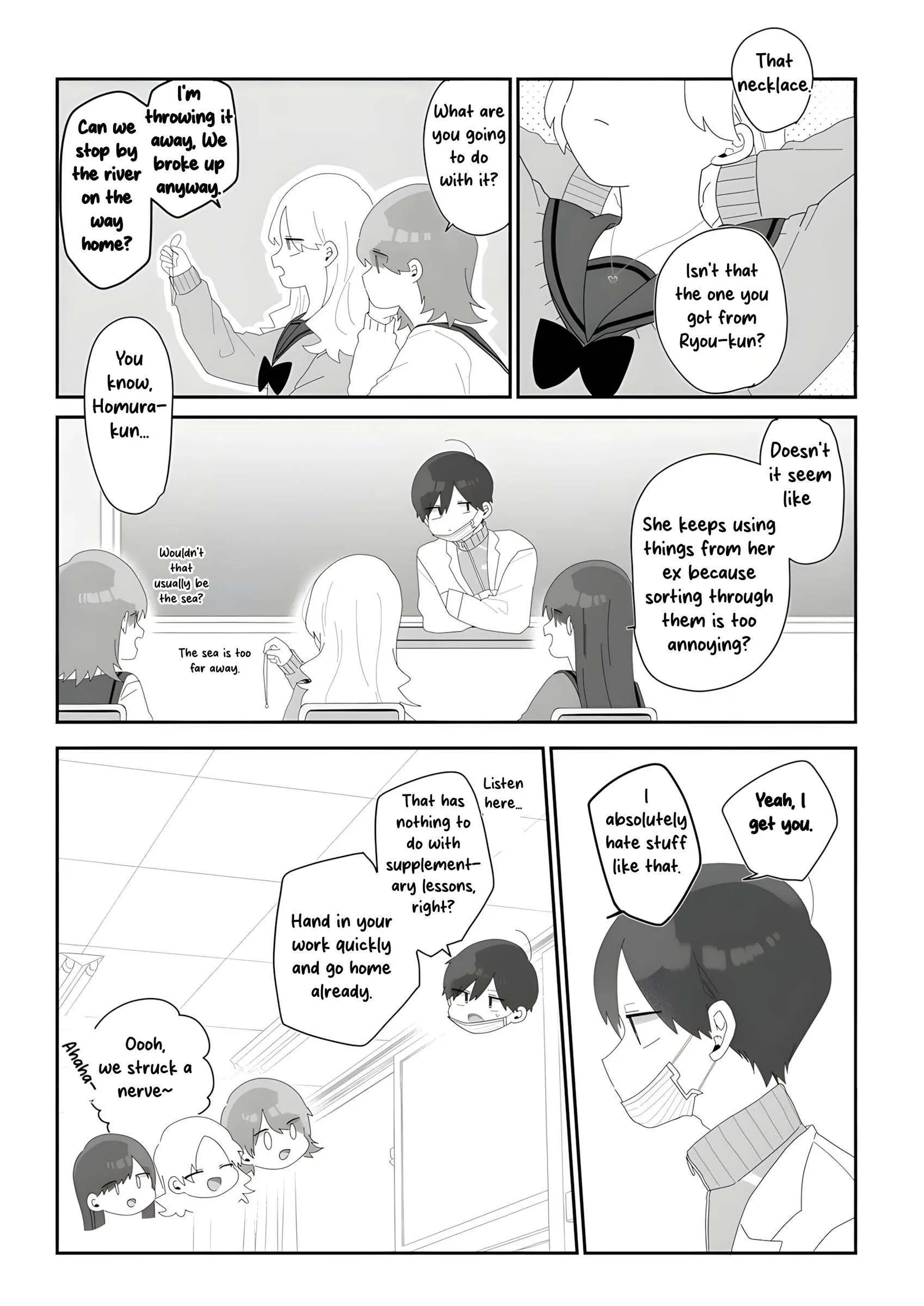 Sensei Nishii - Homura-sensei wa Tabun Motenai Chapter 8 page 1