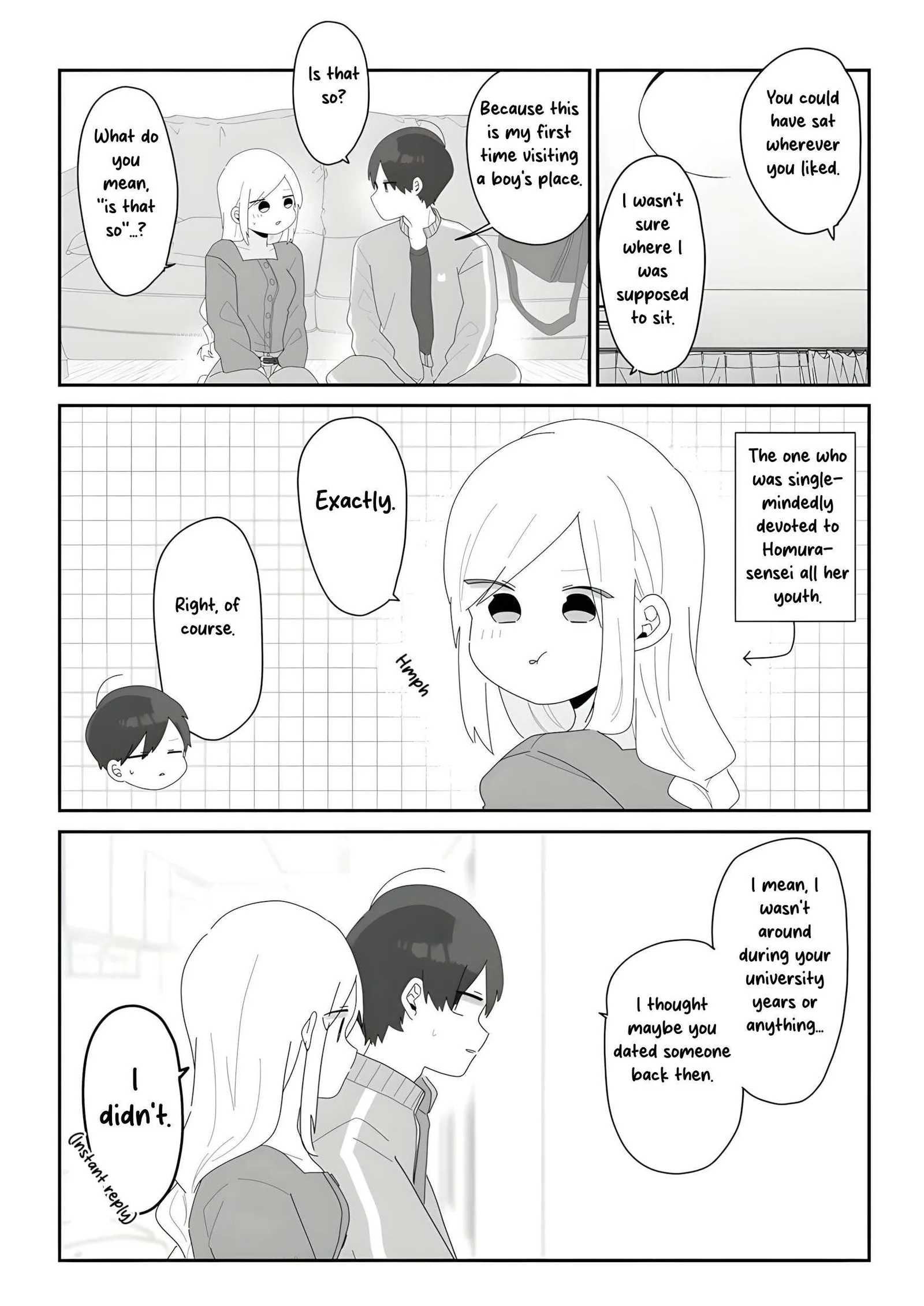 Sensei Nishii - Homura-sensei wa Tabun Motenai Chapter 8 page 5