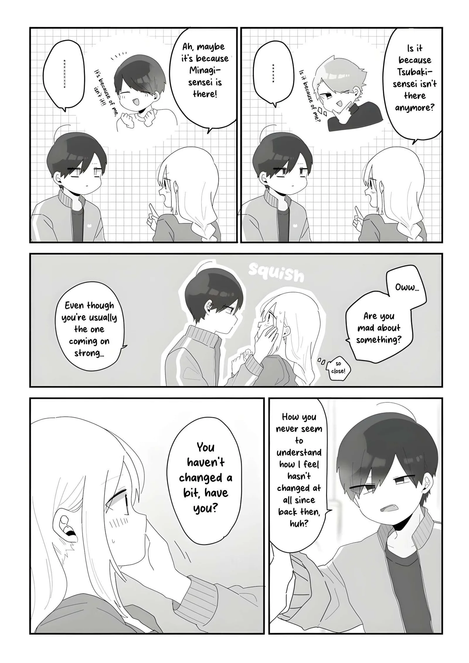 Sensei Nishii - Homura-sensei wa Tabun Motenai Chapter 8 page 10