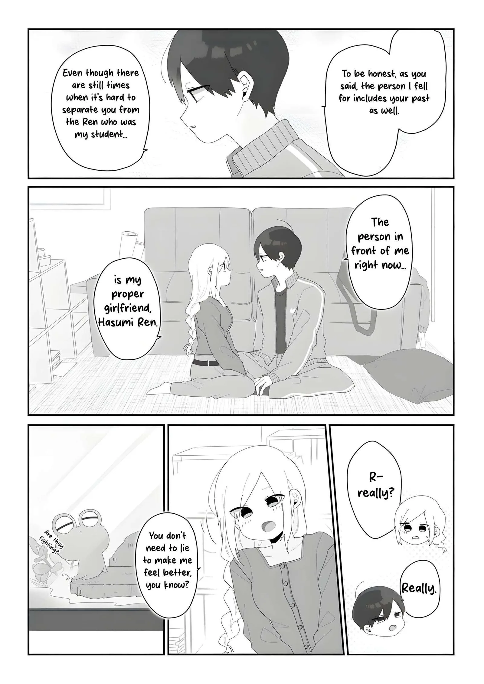 Sensei Nishii - Homura-sensei wa Tabun Motenai Chapter 8 page 11