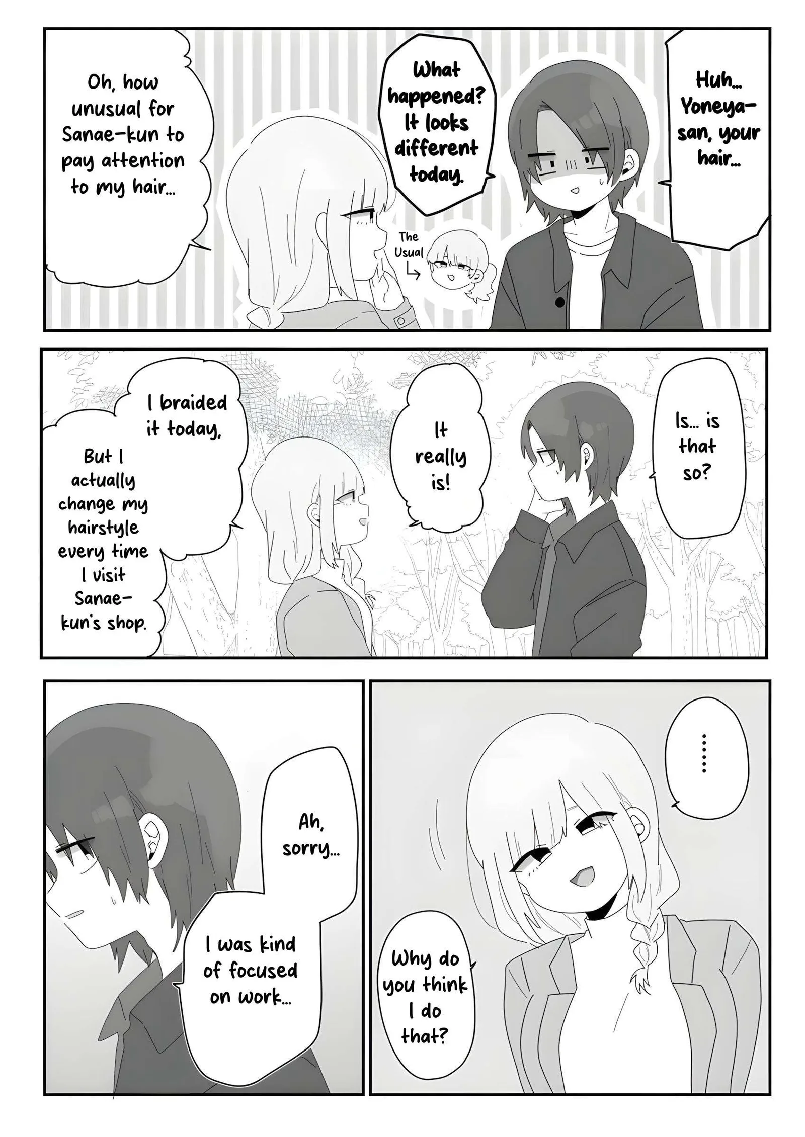 Sensei Nishii - Homura-sensei wa Tabun Motenai Chapter 9 page 2