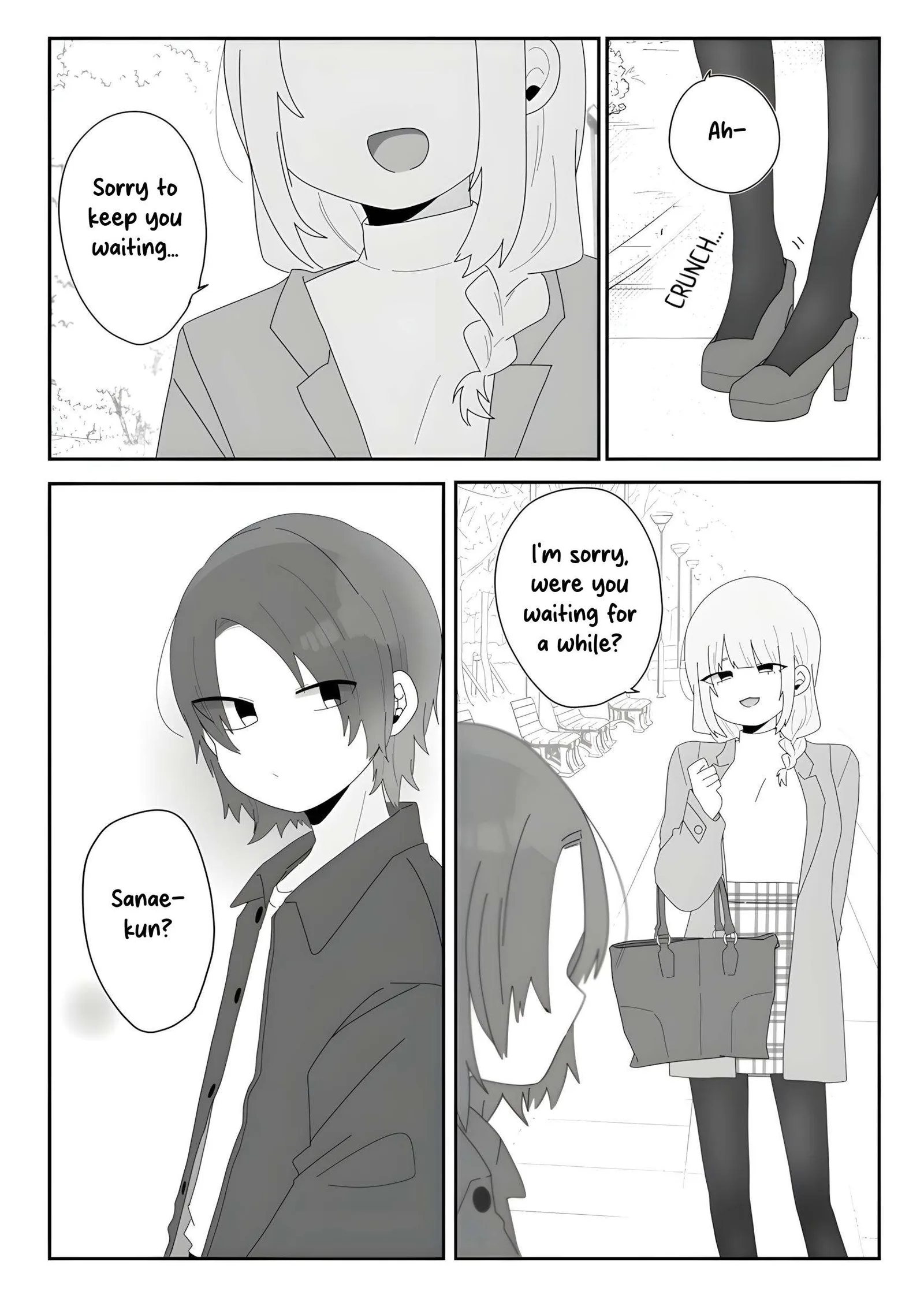 Sensei Nishii - Homura-sensei wa Tabun Motenai Chapter 9 page 1
