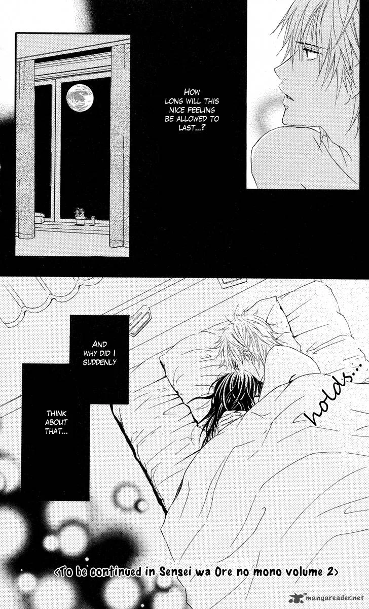 Sensei wa Ore no Mono Chapter 6 page 31