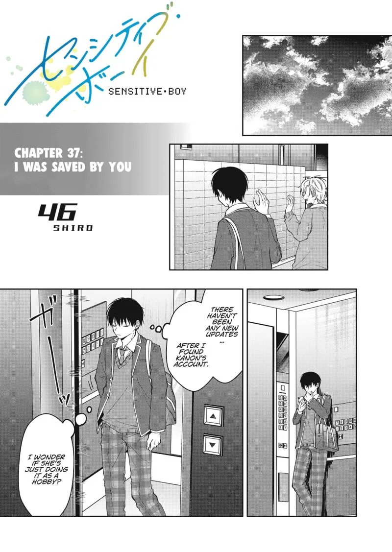 Sensitive Boy Chapter 37 page 1