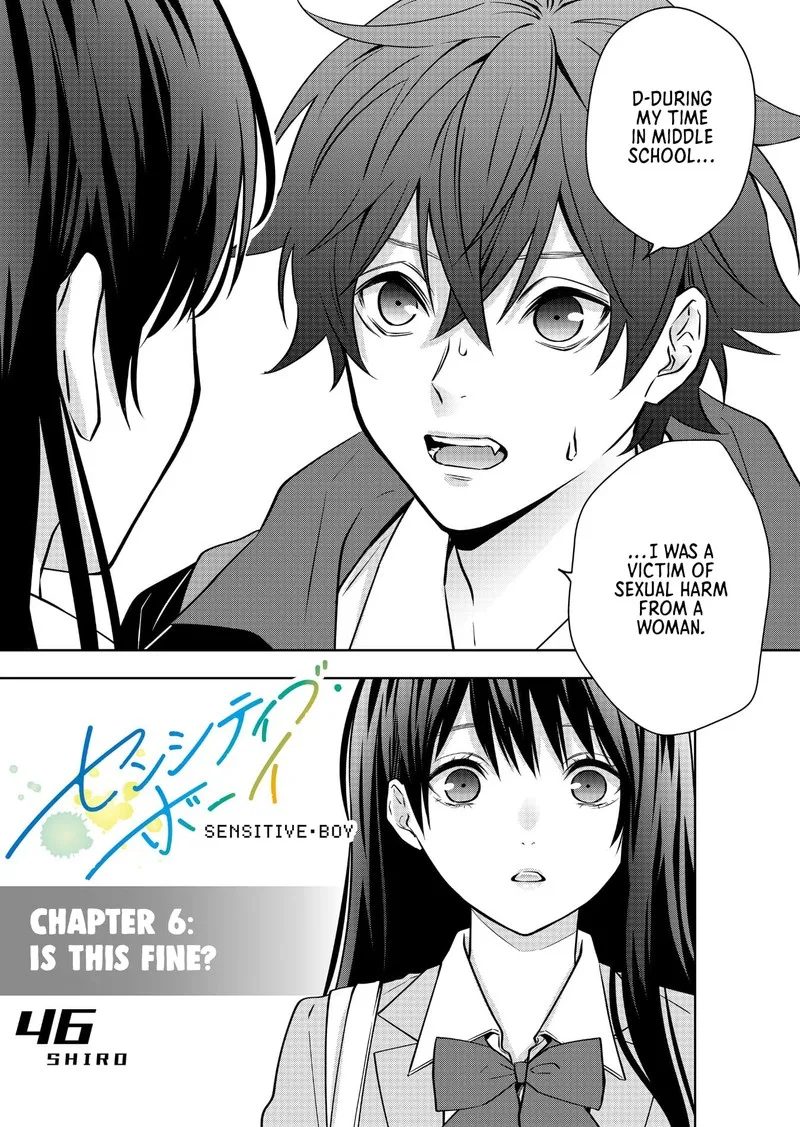 Sensitive Boy Chapter 6 page 1