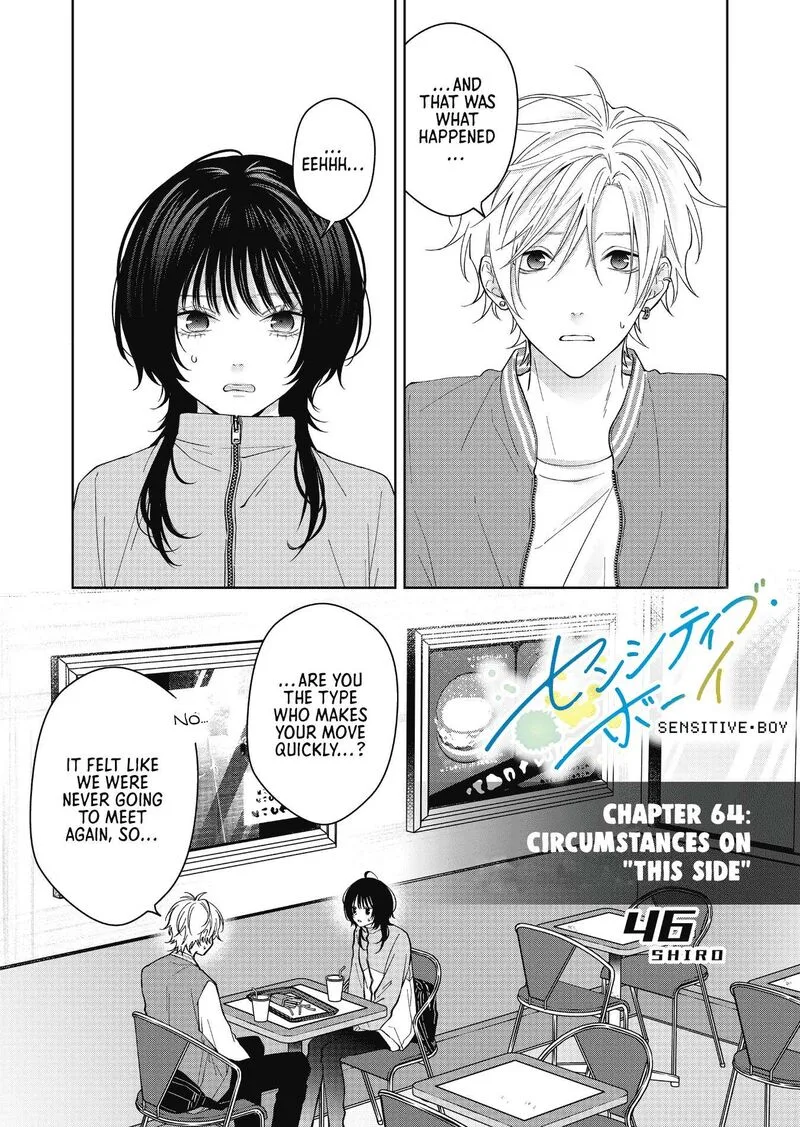 Sensitive Boy Chapter 64 page 1