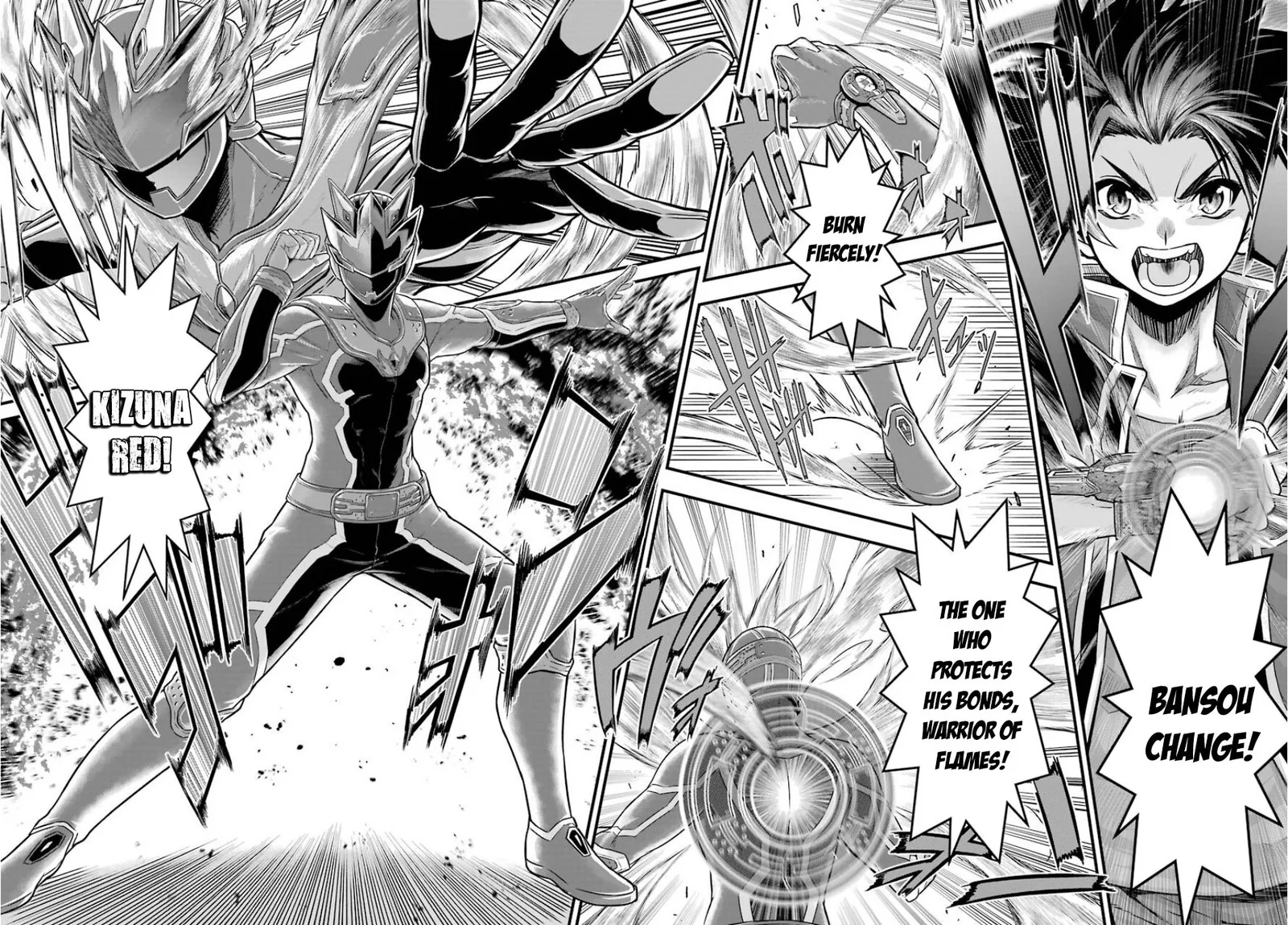 Sentai Red Isekai de Boukensha ni Naru Chapter 1 page 13