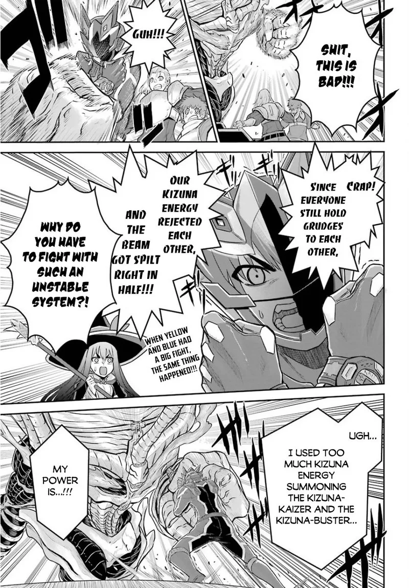 Sentai Red Isekai de Boukensha ni Naru Chapter 2 page 37