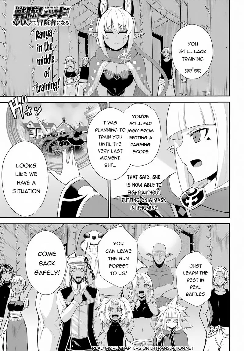 Sentai Red Isekai de Boukensha ni Naru Chapter 26.1 page 1