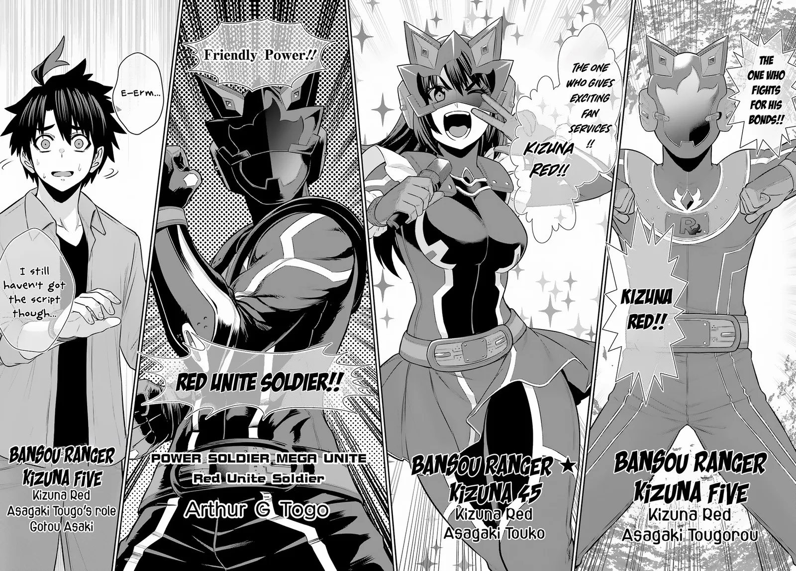 Sentai Red Isekai de Boukensha ni Naru Chapter 28 page 14