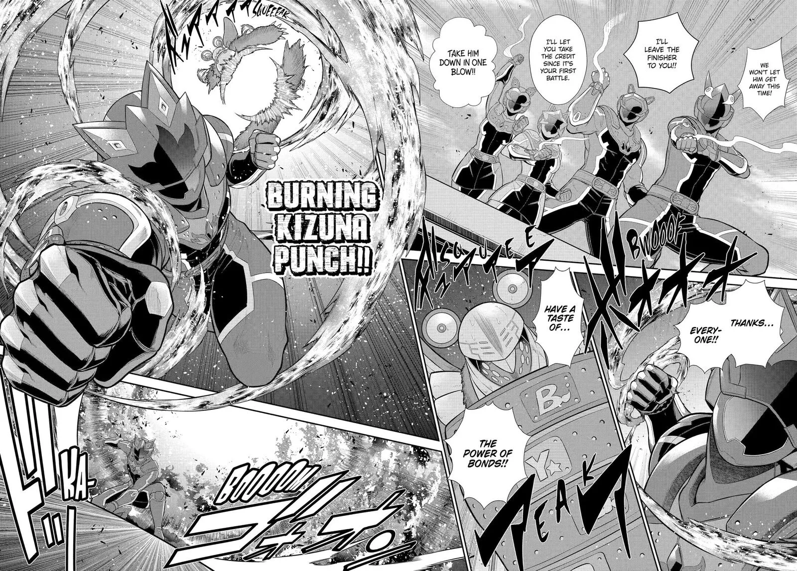 Sentai Red Isekai de Boukensha ni Naru Chapter 42.5 page 36