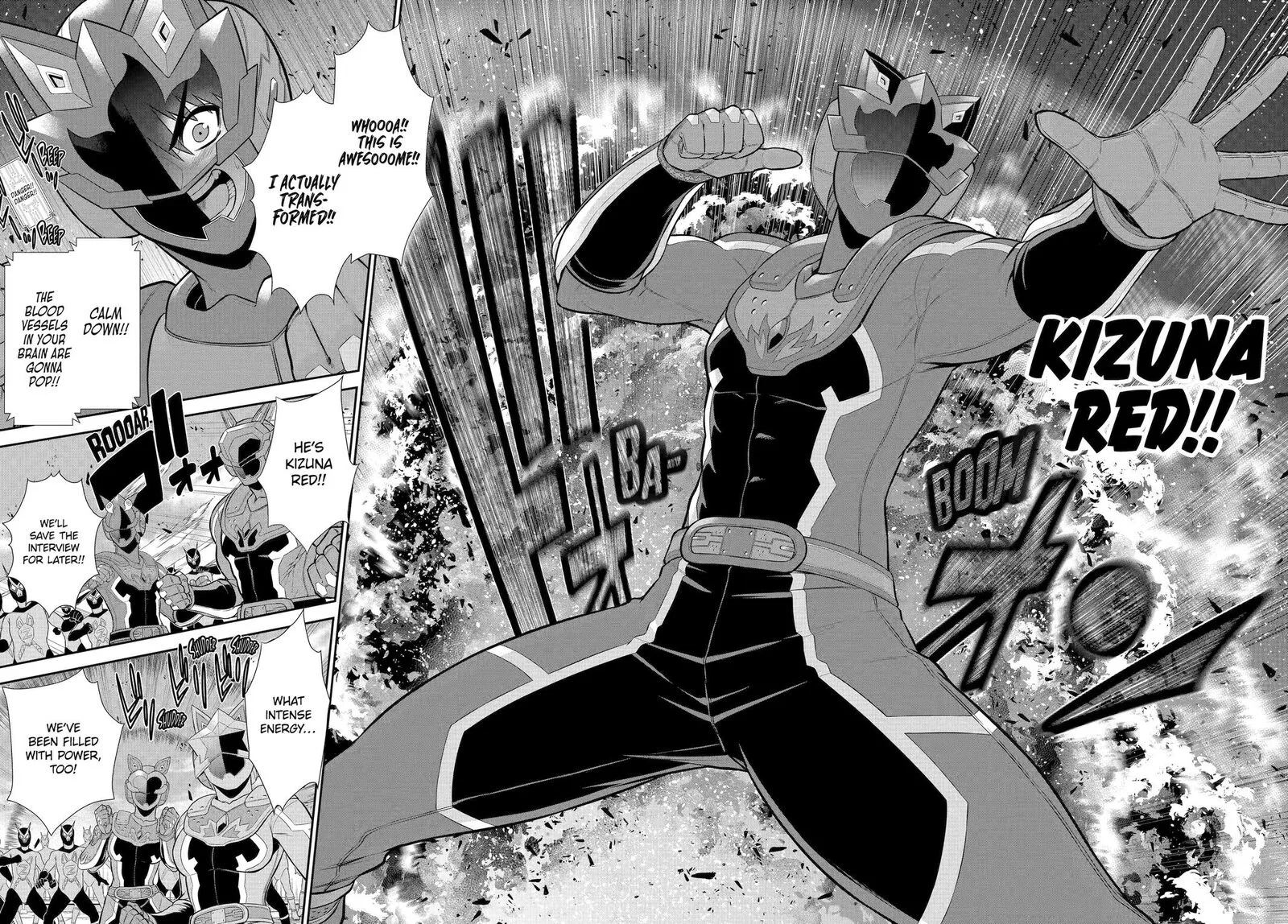 Sentai Red Isekai de Boukensha ni Naru Chapter 42.5 page 30