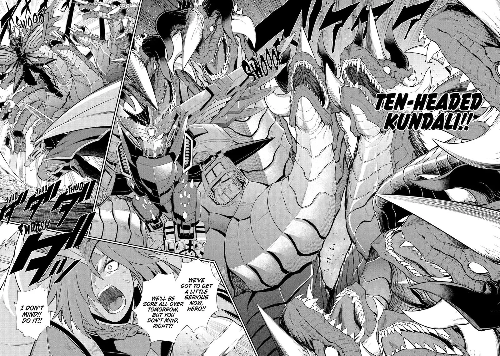 Sentai Red Isekai de Boukensha ni Naru Chapter 47 page 37