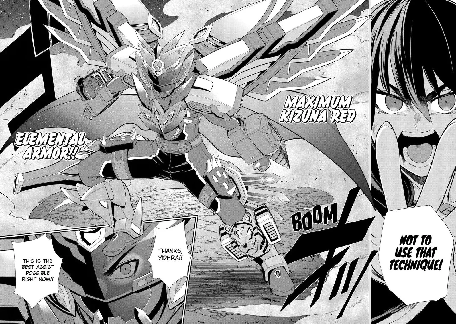 Sentai Red Isekai de Boukensha ni Naru Chapter 50 page 32