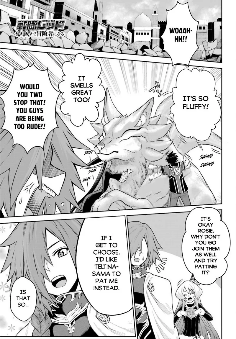 Sentai Red Isekai de Boukensha ni Naru Chapter 6 page 1