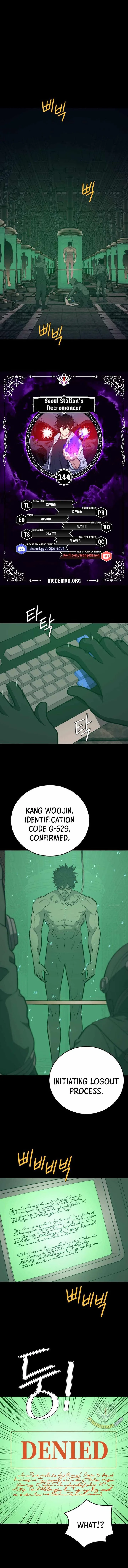 Seoul Station's Necromancer Chapter 144 page 1