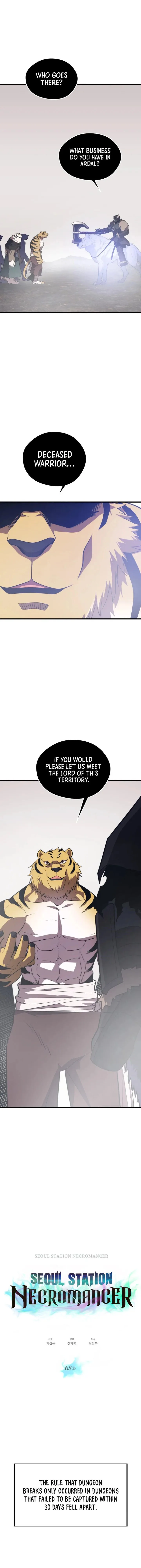 Seoul Station's Necromancer Chapter 68 page 1