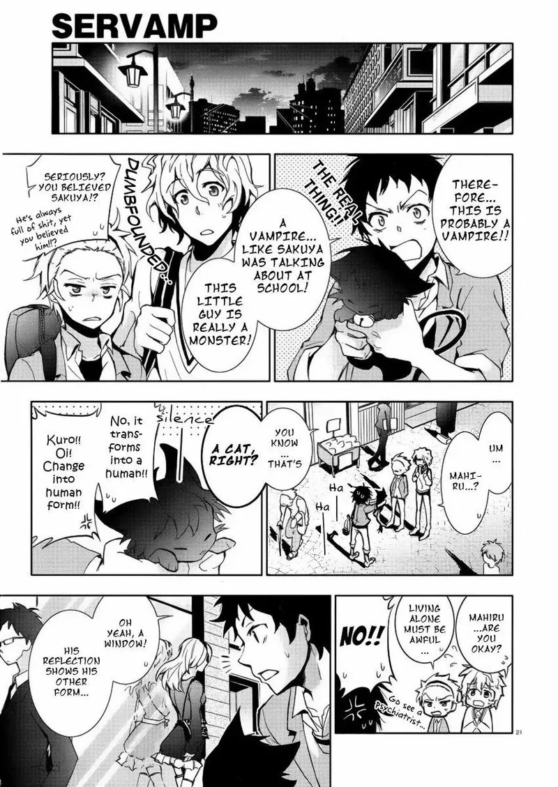 Servamp Chapter 1 page 19