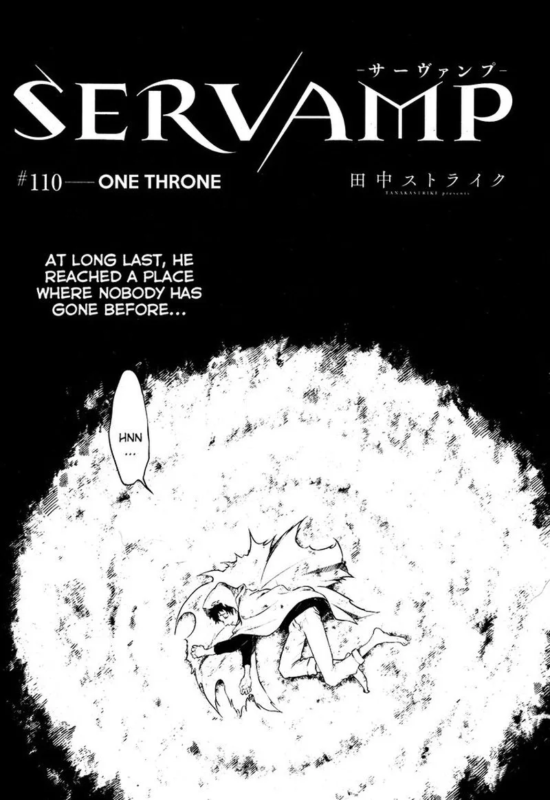 Servamp Chapter 110 page 1