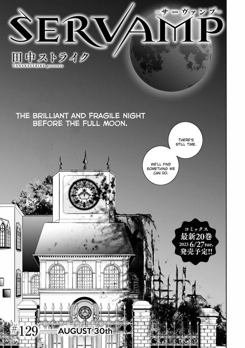 Servamp Chapter 129 page 1