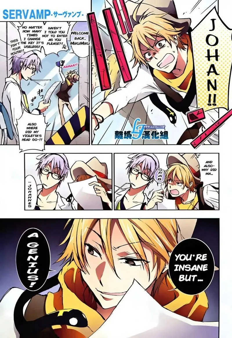 Servamp Chapter 35 page 1