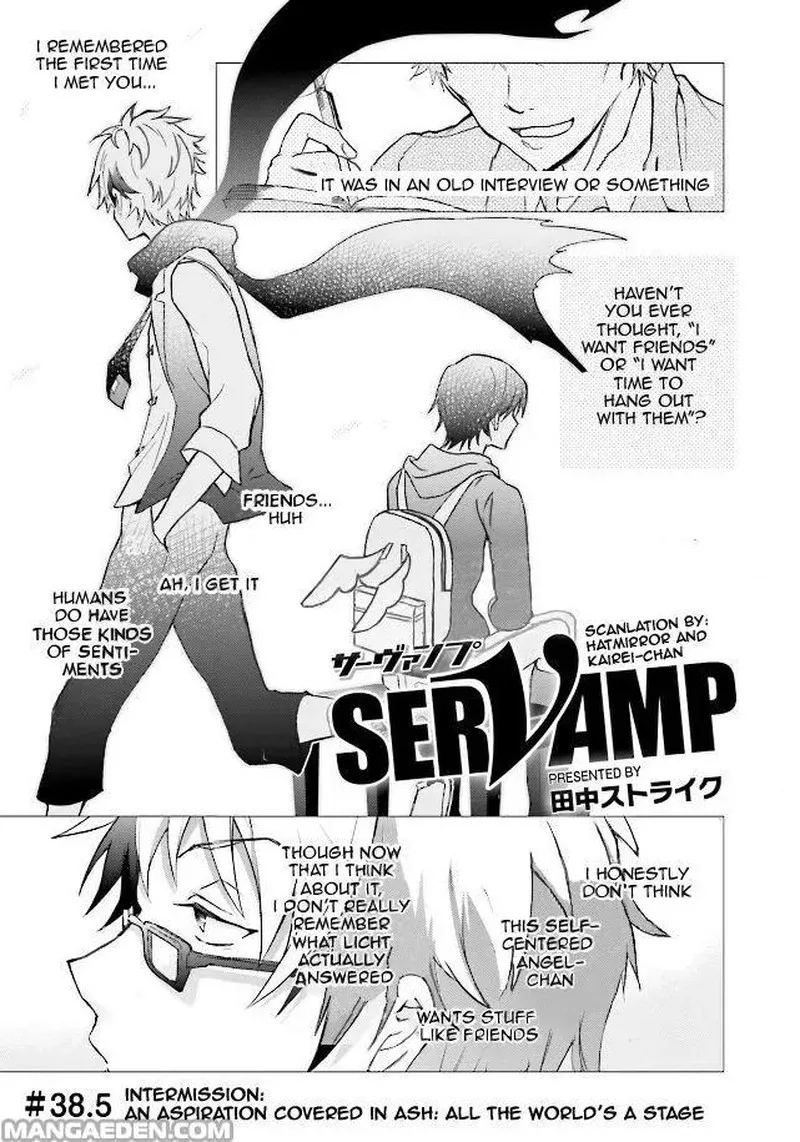 Servamp Chapter 38.5 page 1