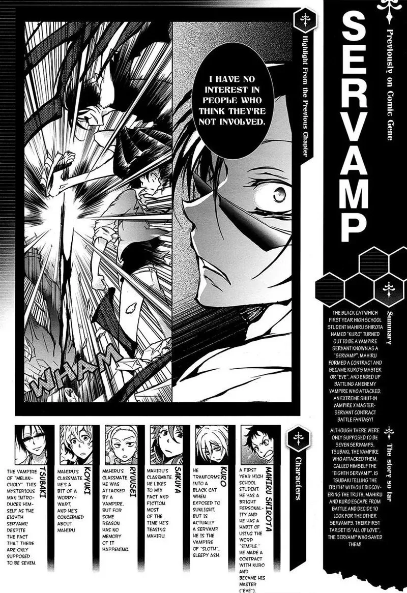 Servamp Chapter 4 page 1