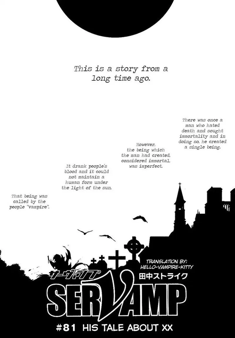 Servamp Chapter 81 page 1