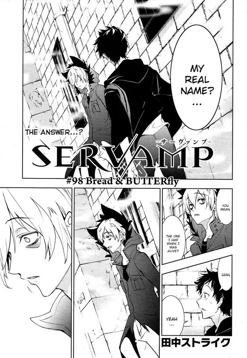 Servamp Chapter 98 page 1