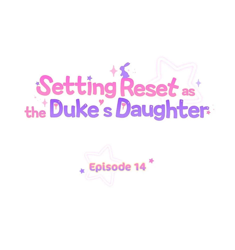 Setting Reset as the Duke's Daughter Chapter 14 page 1