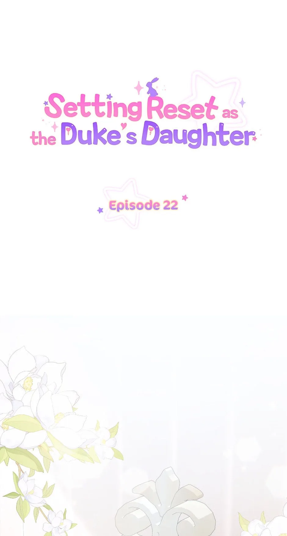 Setting Reset as the Duke's Daughter Chapter 22 page 1