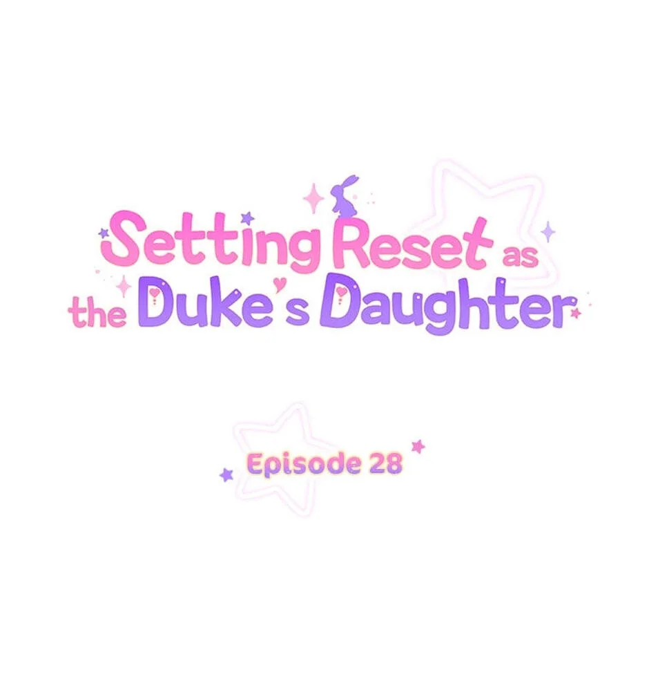 Setting Reset as the Duke's Daughter Chapter 28 page 1