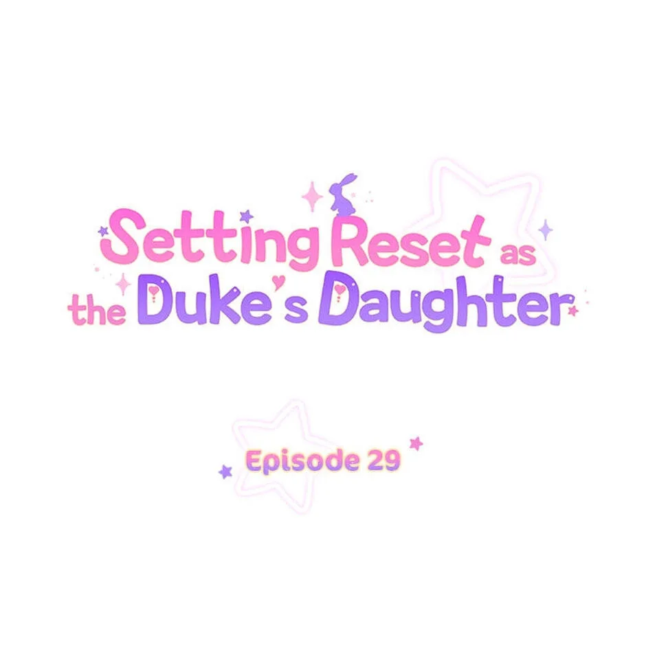 Setting Reset as the Duke's Daughter Chapter 29 page 1