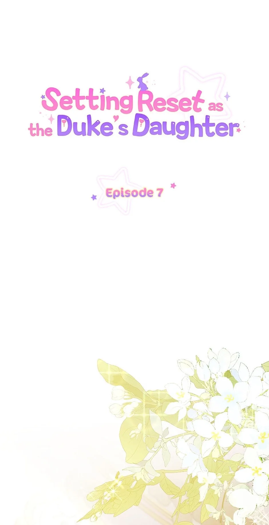 Setting Reset as the Duke's Daughter Chapter 7 page 1