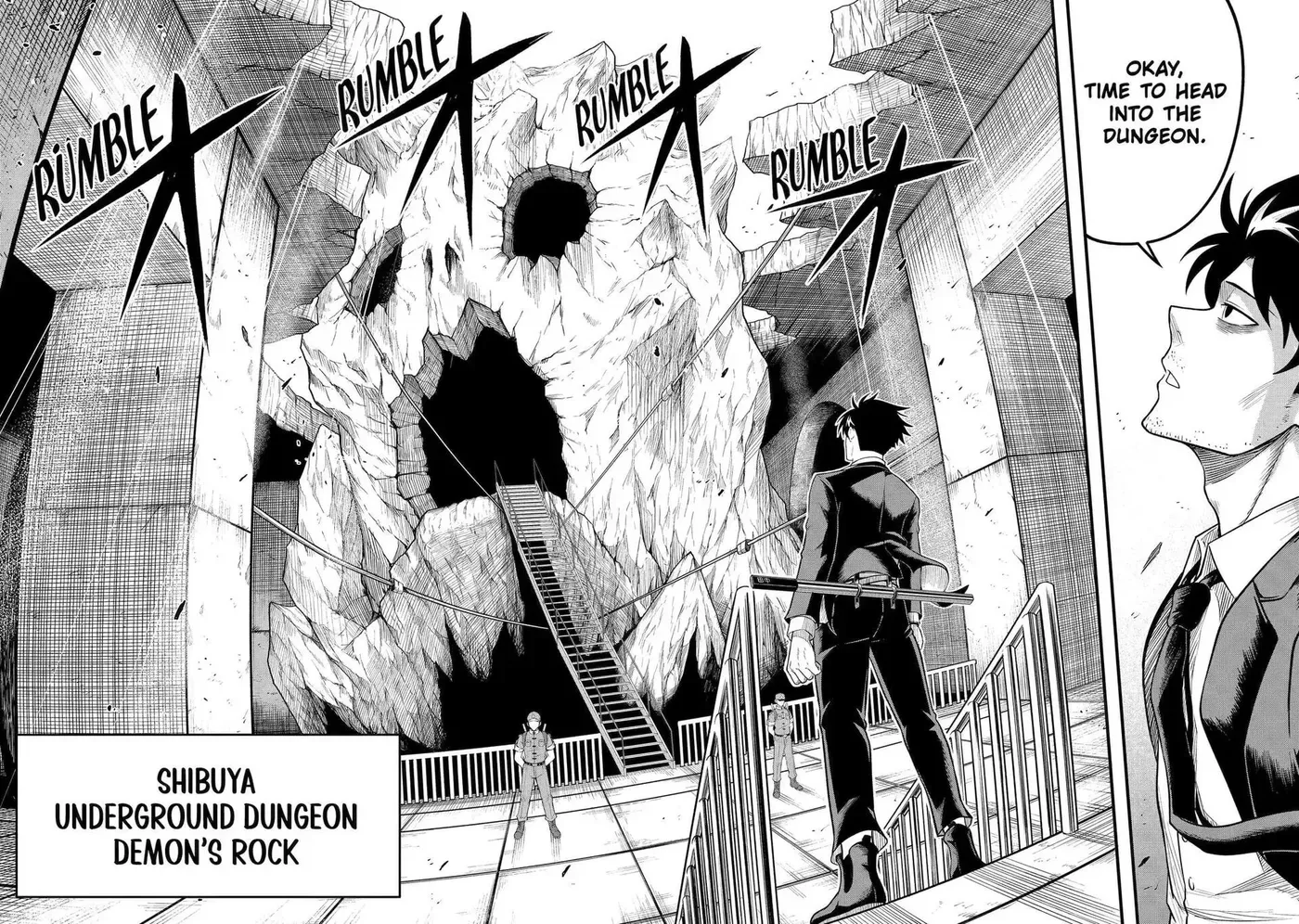 Shachiku Kensei, Haishinsha ni Naru: Black Guild Kaishain, Ukkari Kaisha-you Kaisen de S-kyuu Monster o Aite ni Musou Suru Tokoro o Zenkoku Haishin Shiteshimau Chapter 1 page 11